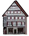 A textured house looks like this