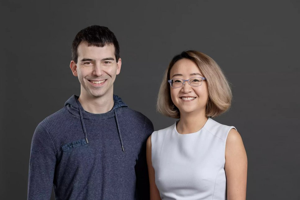 v.l. Drew Robson und Jennifer LiBerthold Steinhilber/Max-Planck-Institut für biologische Kybernetik