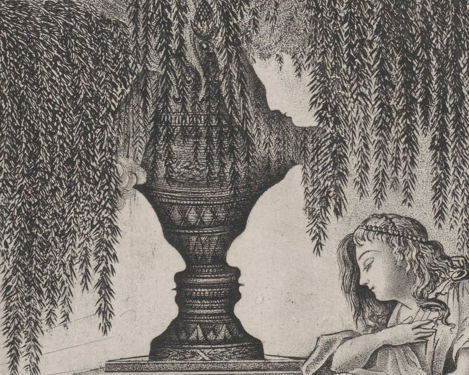 An urn and a tree, or faces? Changes in interpretation can be observed in the prefrontal cortex.