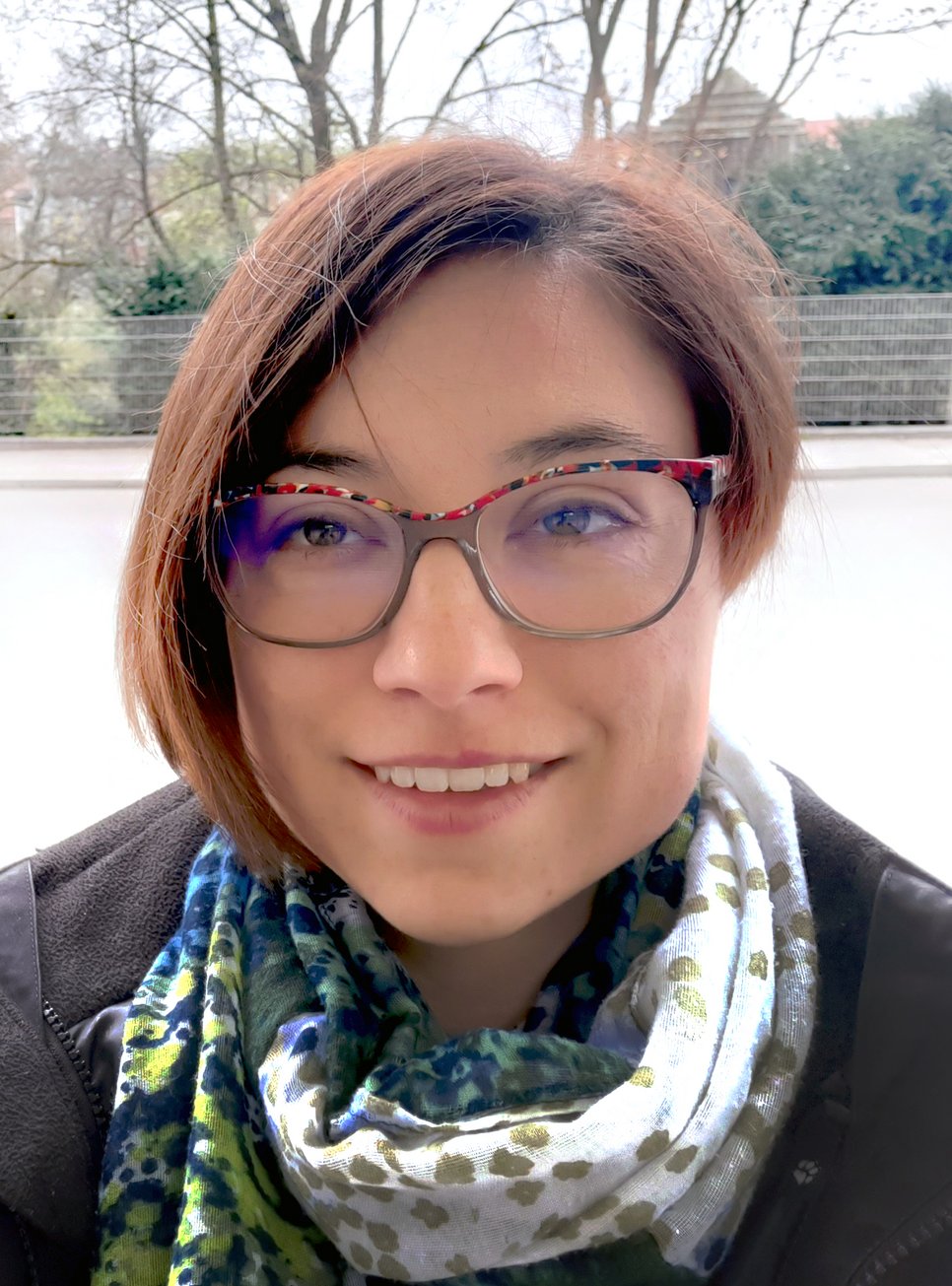 Porträt von Dr. Rebecca König, Tierärztin am Max-Planck-Institut für biologische Kybernetik in Tübingen