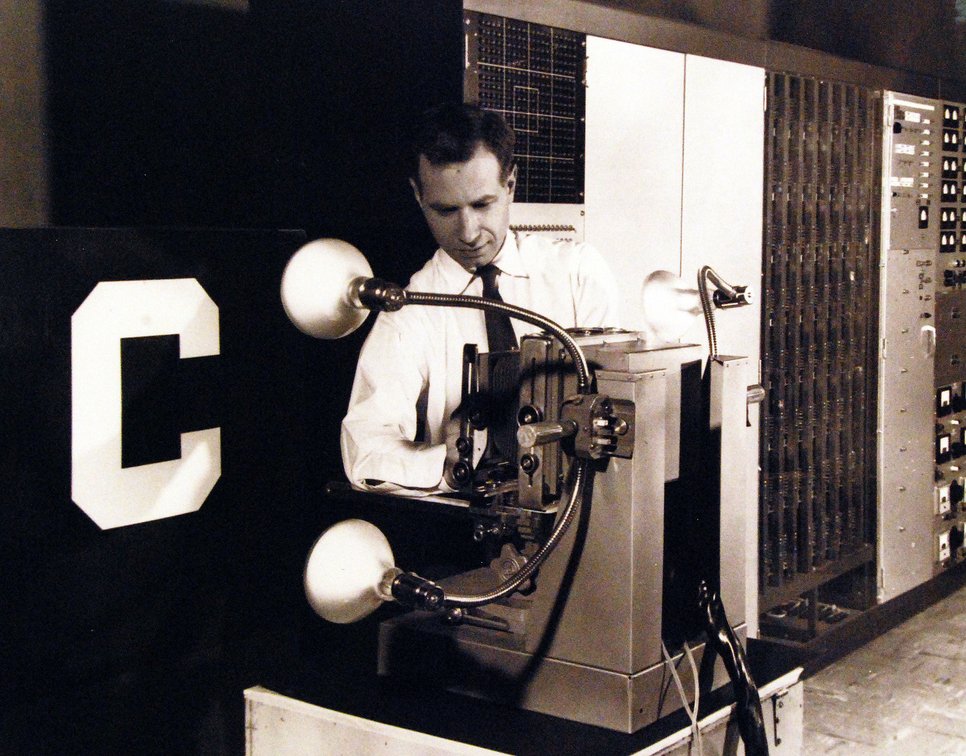 Arbeiten am Perzeptron, um den Buchstaben C zu erkennen