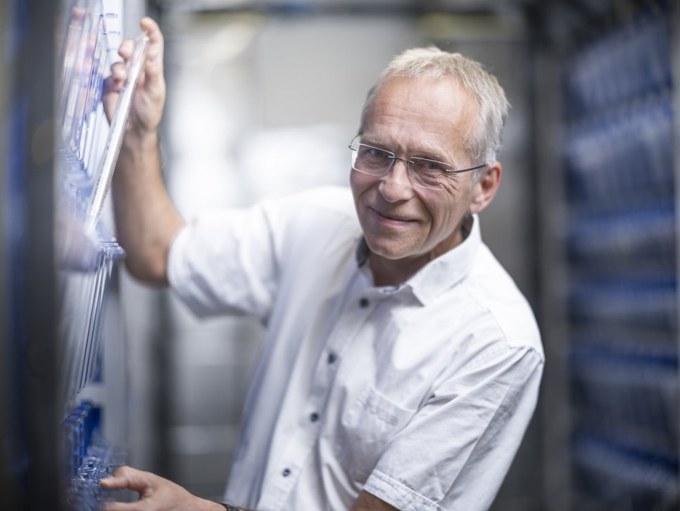 Dr. Thomas Ott heads the division for neuroscientific models, animal research, and biosafety at the Max Planck Institute for Biological Cybernetics. Photograph: Jean-Claude Winkler
