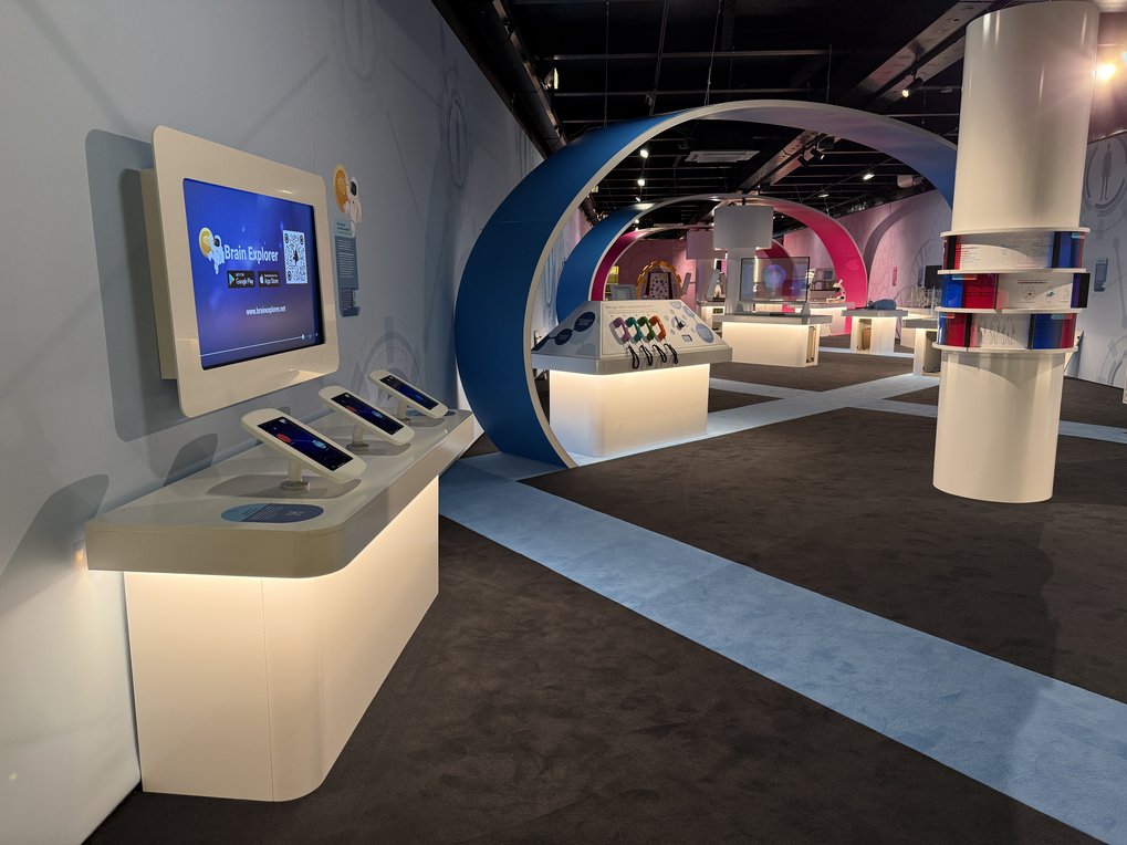 Exhibition booth "Brain Explorer"